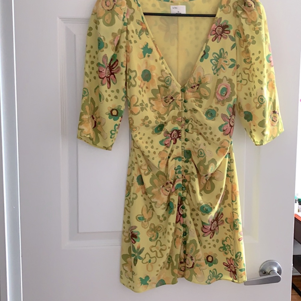 Aritzia Tango Silk Floral Dress- Worn once
